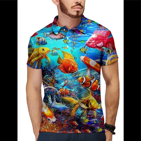 Other - 3D Printed Ocean Life T-Shirt